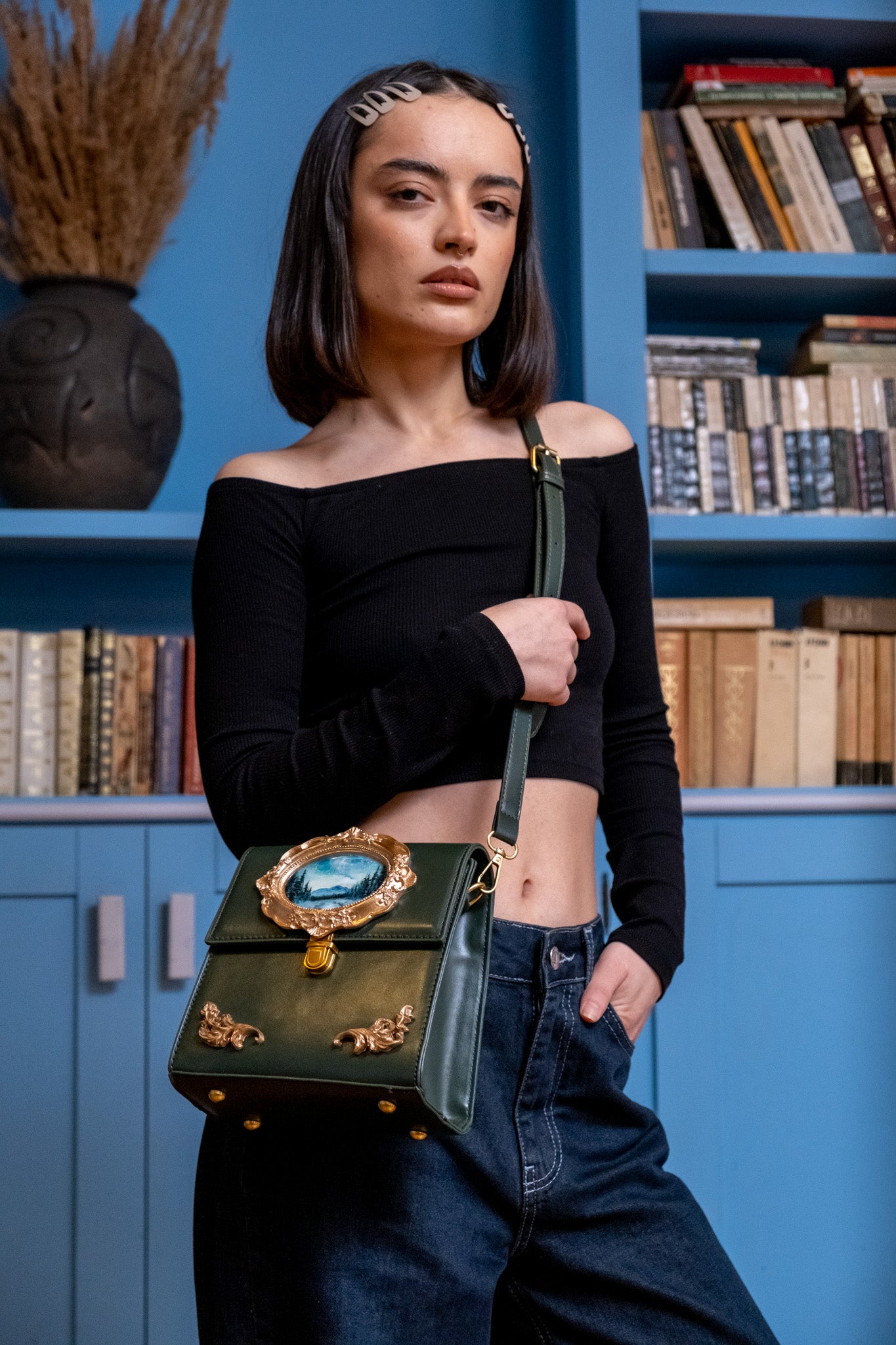 Geantă ,,Noapte de Iarnă”