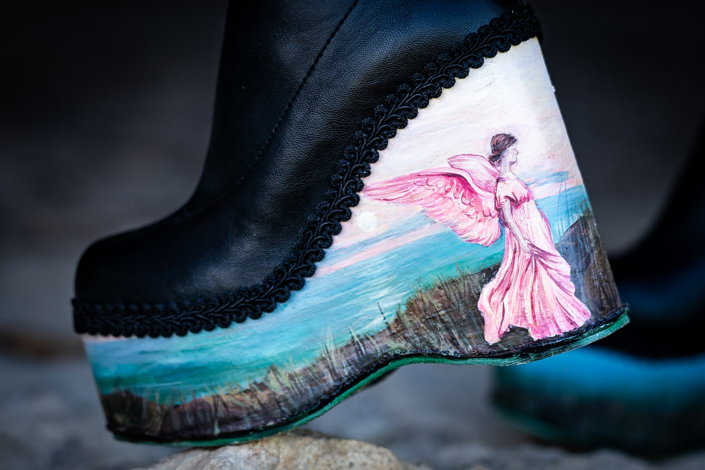 Dulce Divin – cizme pictate